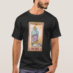 T-shirt Carte Tarot Chat Drôle Amoureux des chats Chat Mam