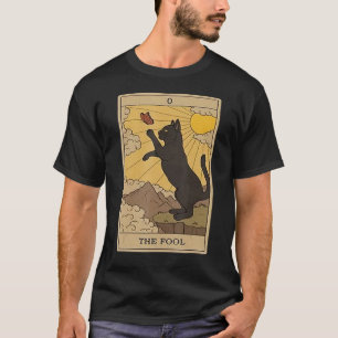 T-shirt Carte Tarot Chat Le Fool
