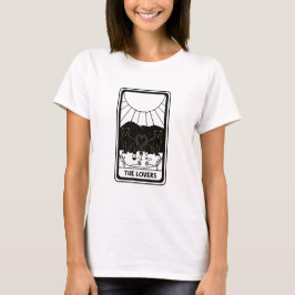T-shirt Carte Tarot Chat Noir Amateurs