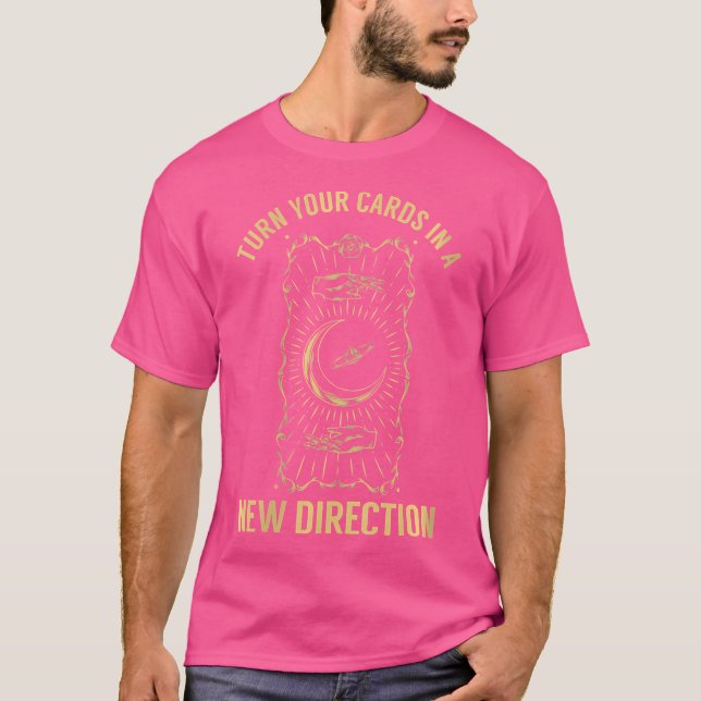T-shirt Carte Tarot Femme - Occulte Fortune Mystic Moon As (Devant)