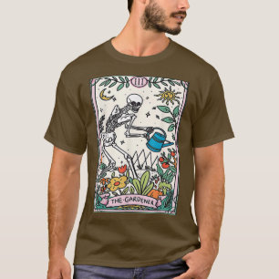 T-shirt Carte Tarot Gardener Mystical Witchener Jardinage