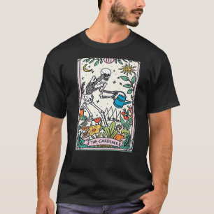 T-shirt Carte Tarot Gardener Mystical Witchener Jardinage