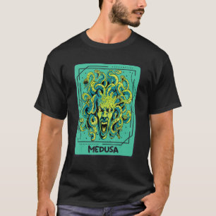 T-shirt Carte Tarot grecque antique Medusa Ca mystique gre