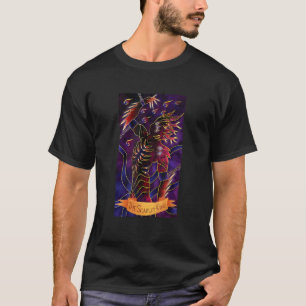 T-shirt Carte Tarot King Scarlet Fondation Scp