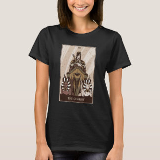 T-shirt Carte Tarot Le Charriot Occulte Gothique