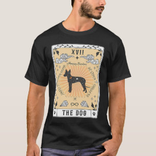 T-shirt Carte Tarot Le Chien Mexicain Hairless Celestial S