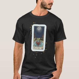 T-shirt Carte Tarot Lune Croyances occultes Divination Mag