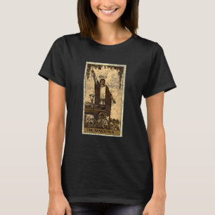 T-shirt Carte Tarot Magicien Éffrayant Goth Halloween