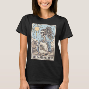 T-shirt Carte Tarot Maman Baseball Funny Mothers Day Socc