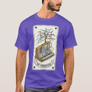 T-shirt Carte Tarot Modulaire Synthétiseur 1