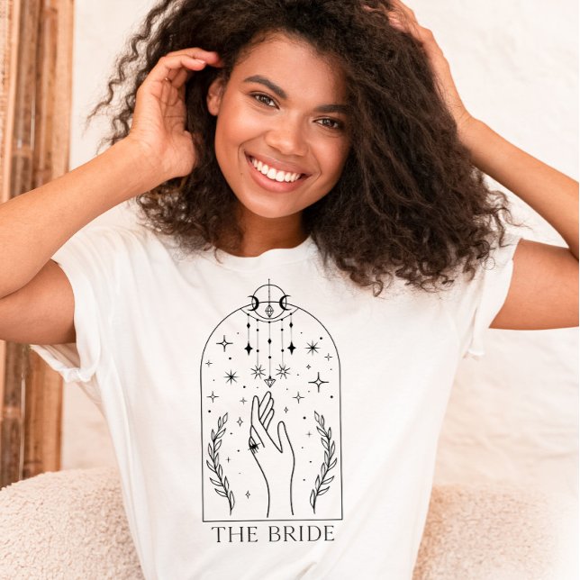 T-shirt Carte Tarot Mystique La Mariée Bachelorette Party (Créateur téléchargé)
