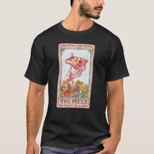 T-shirt Carte Tarot Pizza, Lecture du lecteur Tarot Cottag