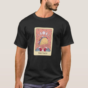 T-shirt Carte Tarot Taco Fanatic