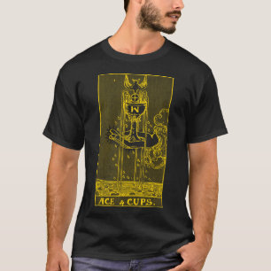T-shirt CARTE TAROT vintage ACE CUPS