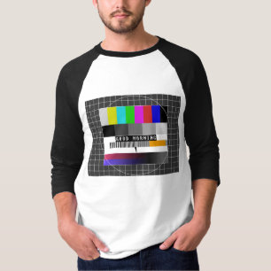 T-shirt carte-test analogue
