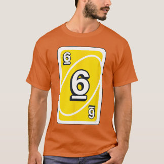T-shirt Carte UNO Halloween Jaune 6