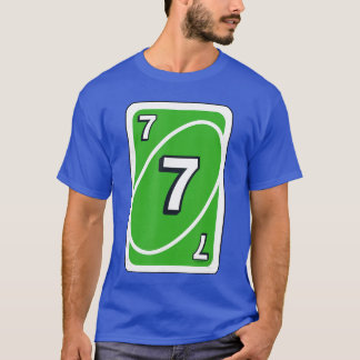 T-shirt Carte UNO Halloween Verte 7