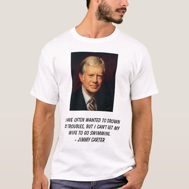 T-shirt Carter, j'ai ai souvent voulu noyer mon problème… (Devant)