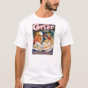 T-shirt Carter la grande publicité vintage de magicien