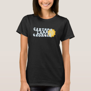 T-shirt Carters Lake Georgia GA Sunrise Vacances Souvenir