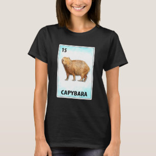 T-shirt Cartes Capybara Mexicaine