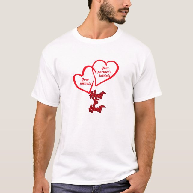 T-shirt Cartes connectées Initiales Tee (Devant)