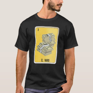 T-shirt Cartes de bingo de loterie de slang mexicain El Va