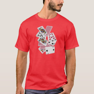 T-shirt Cartes de jeu - jeu à gagner - charmes chanceux