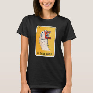 T-shirt Cartes de loto Bingo d'argot mexicain El Ganso Agi