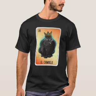 T-shirt Cartes de loto de bingo d'argot mexicain El Chimue