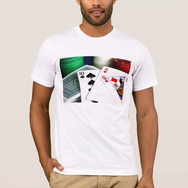 T-shirt Cartes de poker (Devant)