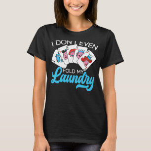 T-shirt Cartes de Poker Bluff Casino Joueur Poker