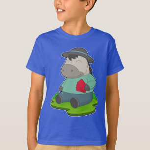 T-shirt Cartes de Poker Cheval