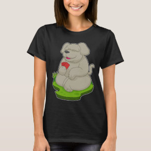 T-shirt Cartes de Poker de chien
