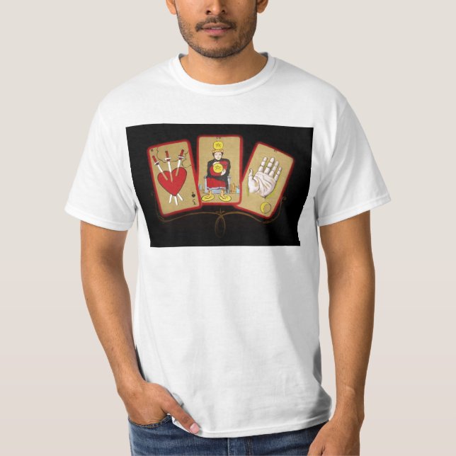 T-shirt Cartes de tir (1) (Devant)