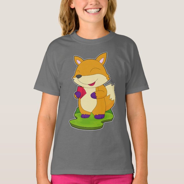 T-shirt Cartes Fox Poker Poker (Devant)