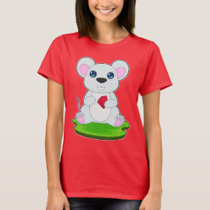T-shirt Cartes Mouse Poker