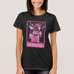 T-shirt Cartes Mystiques de la carte Tarot Steeple Occult