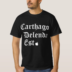 T-shirt “Carthage Must Fall” - The Zuckerberg Statement T