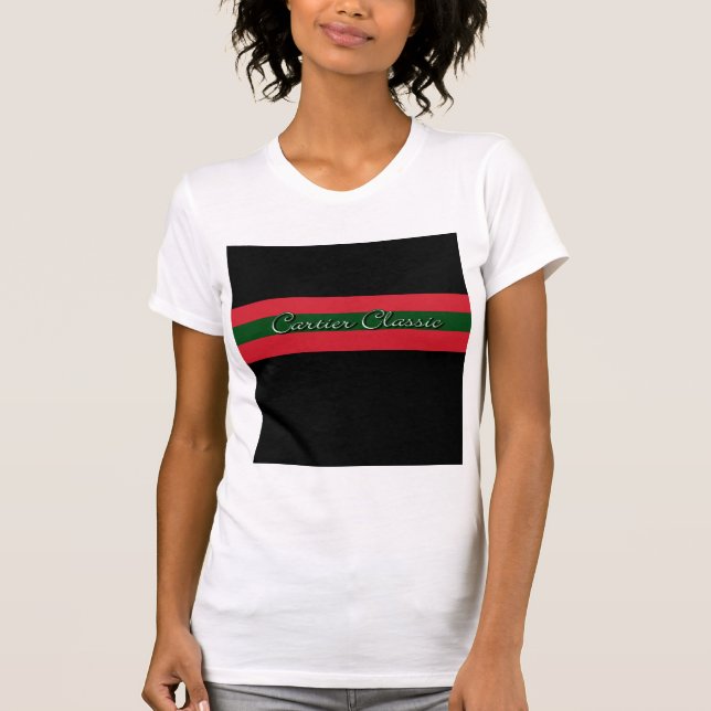 T-shirt Cartier Classic Noir (Devant)