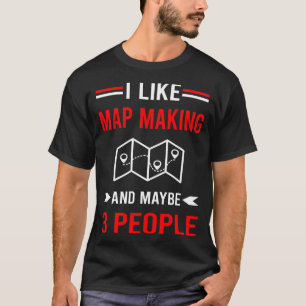 T-shirt Cartographie Cartographie