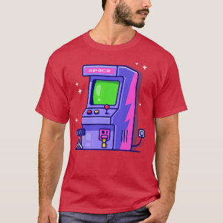 T-shirt Cartographie de la machine Arcade