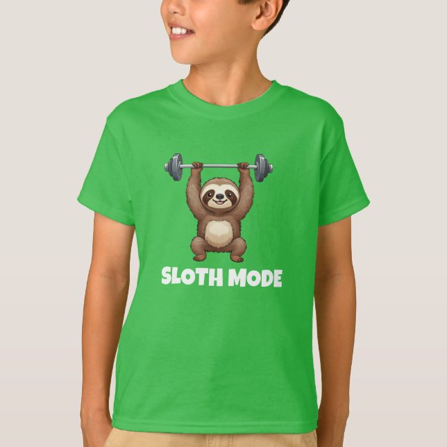 T-shirt Cartographie mode mignonne pour enfants vert (Devant)