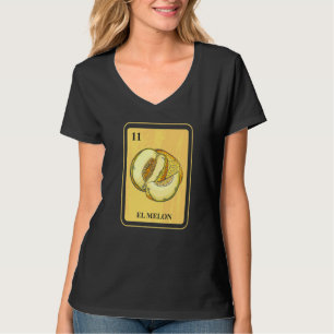 T-shirt Carton de Bingo Traditionnel Mexicain El Melon Le 