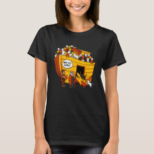 T-shirt Carton Le Chat de Noah Êtes-Vous Sur Tee