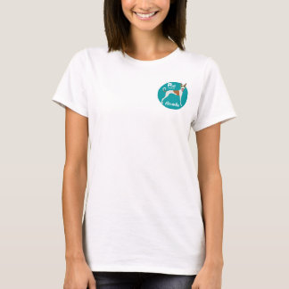T-shirt Carton personnalisé Podenco Chien