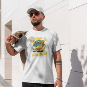 T-shirt Cartoon Banana Summer Vacances