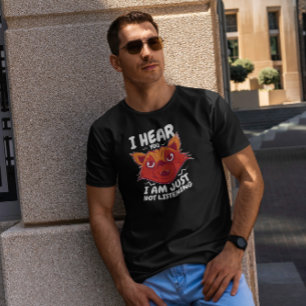 T-shirt Cartoon Chat animal drôle