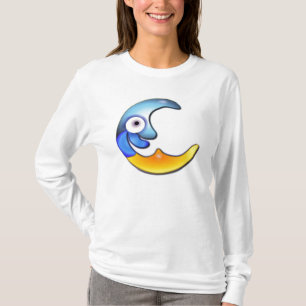T-Shirt Cartoon Crazy Moon