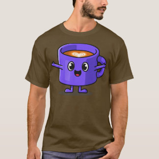 T-shirt Cartoon de la Coupe du Café